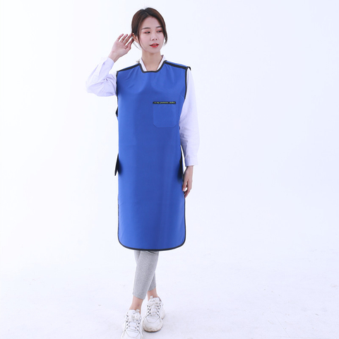 FA07 0.25mmpb/0.35mmpb/0.5mmpb X-Ray Medical Radiation Protective Single Front Side Lead Apron Wholesale