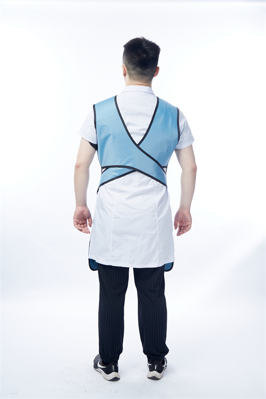 Antimicrobial X-Ray Medical Radiation Protective Super Soft Single Front Side Lead Apron Antibacterial Fabric Wholesale