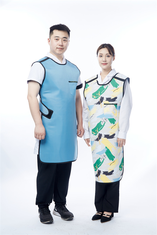 Antimicrobial X-Ray Medical Radiation Protective Super Soft Single Front Side Lead Apron Antibacterial Fabric Wholesale